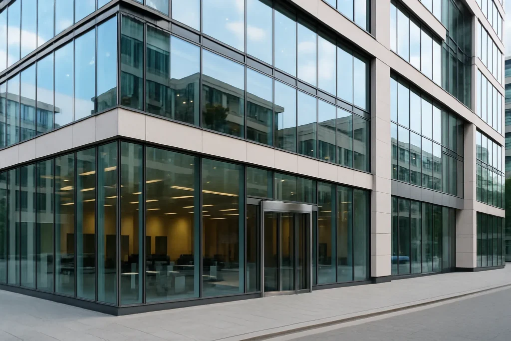 Commercial fenestrations in London and the home counties.
